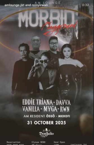 AM LOUNGE SCBD JAKARTA - MORBID PLAYGROUND