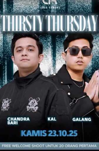 ANAK KEMANG CAFE JAKARTA - THIRSTY THURSDAY