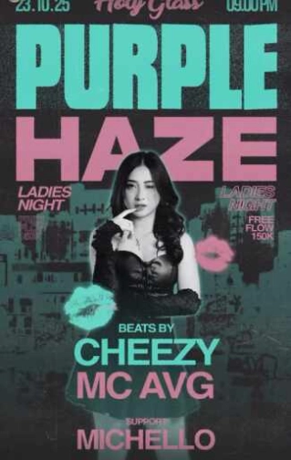 HOLY GLASS BEKASI - PURPLE HAZE