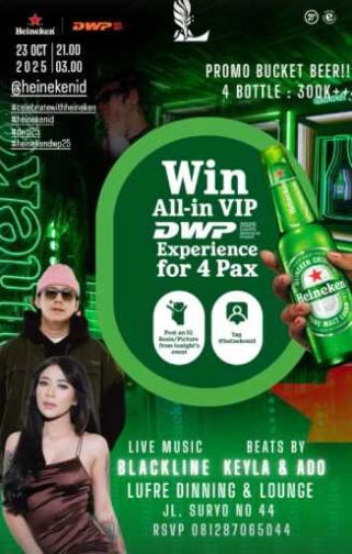 LUFRE BAR & LOUNGE SENOPATI JAKARTA - THURSDAY