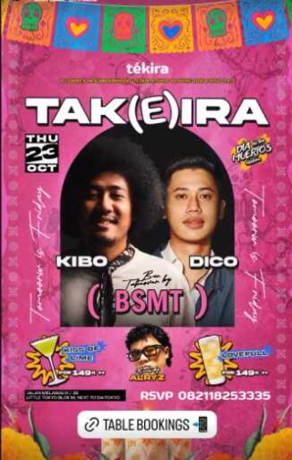 TEKIRA BLOK M JAKARTA - TAK(E)IRA