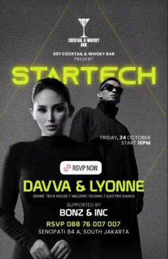 007 COCKTAIL & WHISKY BAR JAKARTA - STARTECH