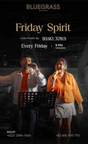 BLUEGRASS JAKARTA - FRIDAY SPIRIT