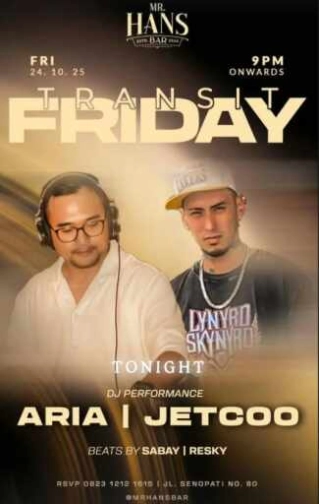 MR HANS BAR JAKARTA - FRIDAY