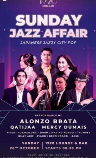 1920 LOUNGE JAKARTA - SUNDAY JAZZ AFFAIR