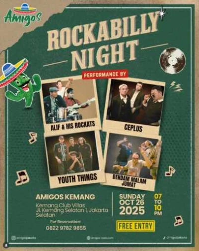 AMIGOS KEMANG JAKARTA - SUNDAY