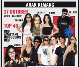 ANAK KEMANG CAFE JAKARTA  SENIN MALAM PARTY