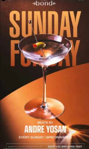 BOND JAKARTA - SUNDAY