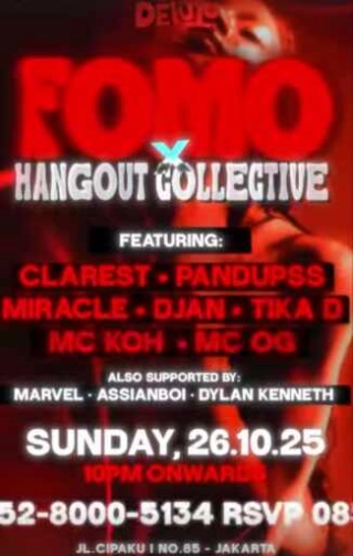 DELULU JAKARTA - FOMO X HANGOUT COLLECTIVE