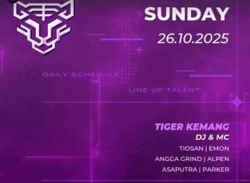 GOLDEN TIGER KEMANG JAKARTA - SUNDAY