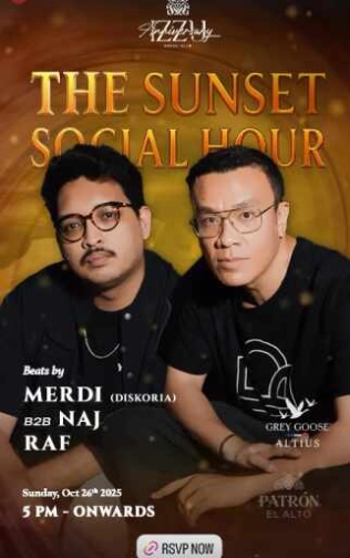 IZZY SOCIAL CLUB JAKARTA - THE SUNSET SOCIAL HOUR