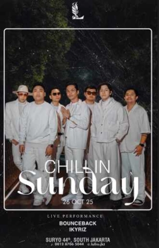 LUFRE BAR & LOUNGE JAKARTA - CHILL IN SUNDAY