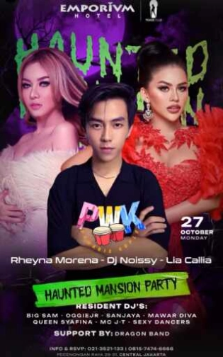 EMPORIUM TEASE CLUB HAUNTED MANSION PARTY