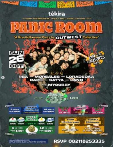 TEKIRA JAKARTA - PANIC ROOM