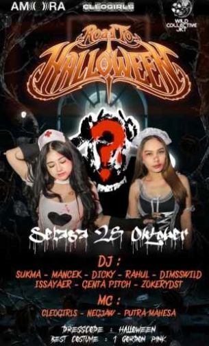 AMORA BLOK M JAKARTA - ROAD TO HALLOWEEN