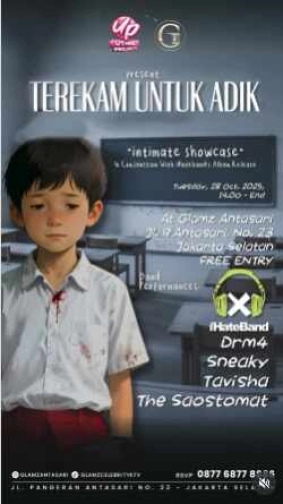GLAMZ ANTASARI JAKARTA - TEREKAM UNTUK ADIK