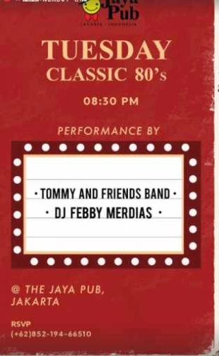 THE JAYA PUB JAKARTA - TUESDAY CLASSIC 80