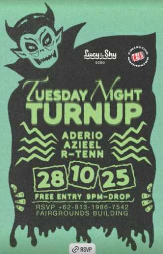 LUCY IN THE SKY SCBD JAKARTA - TUESDAY NIGHT TURN UP