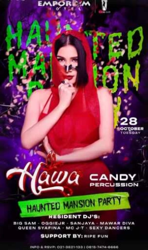 EMPORIUM TEASE CLUB JAKARTA - HAUNTED MANSION PARTY