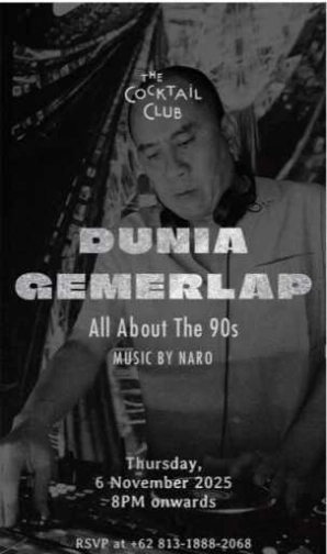 THE COCKTAIL CLUB JAKARTA - DUNIA GEMERLAP