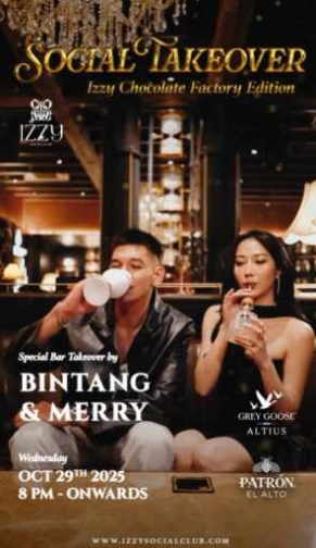 IZZY SOCIAL CLUB JAKARTA - SOCIAL TAKEOVER