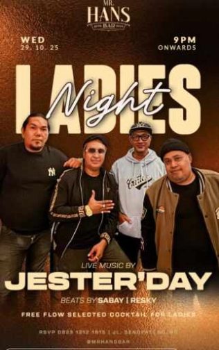 MR HANS BAR JAKARTA - LADIES NIGHT