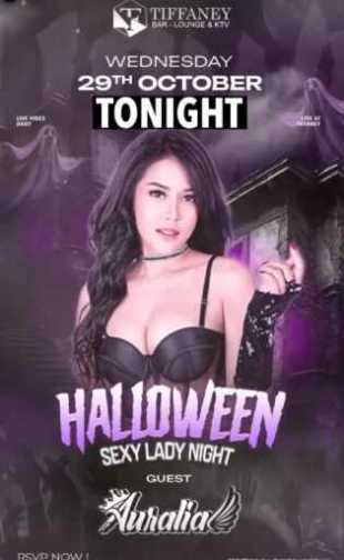 TIFFANEU BAR LOUNGE & KTV BEKASI - HALLOWEEN 