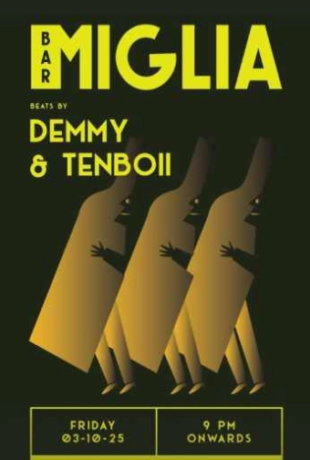 BAR MIGLIA SENOPATI JAKARTA - FRIDAY