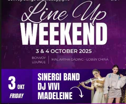 BONVOY LOUNGE KELAPA GADING JAKARTA - FRIDAY