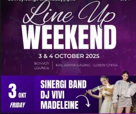 BONVOY LOUNGE KELAPA GADING JAKARTA  FRIDAY