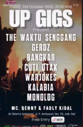 GLAMZ ANTASARI JAKARTA - UP GIGS