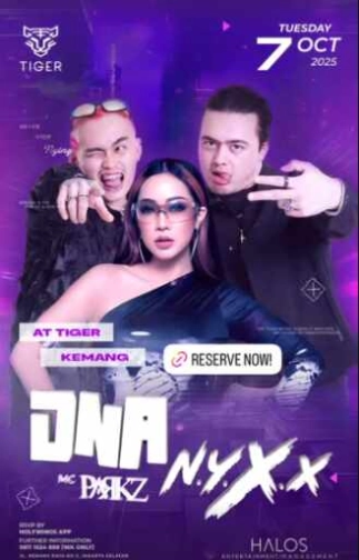 GOLDEN TIGER KEMANG JAKARTA - TUESDAY