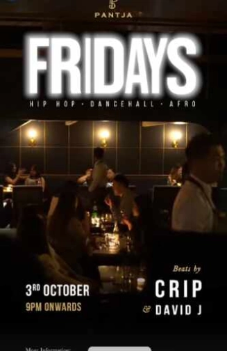 PANTJA SENOPATI JAKARTA - FRIDAYS