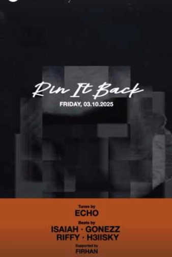 STALK SCBD JAKARTA - RIN IT BACK