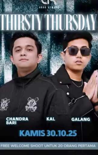 ANAK KEMANG CAFE JAKARTA - THIRSTY THURSDAY