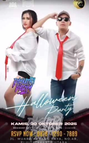 GRAND EAGLE CLUB PENJARINGAN JAKARTA - HALLOWEEN PARTY