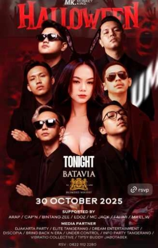 MONKEY KING BAR & LOUNGE GADING SERPONG - HALLOWEEN PARTY