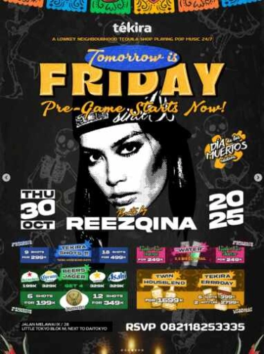 TEKIRA JAKARTA - TOMMOROW IS FRIDAY