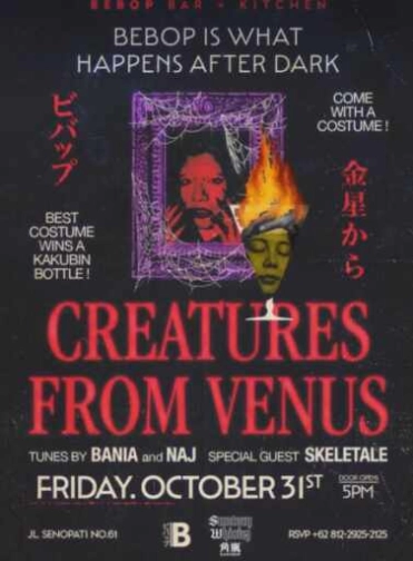 BEBOP JAKARTA - CREATURES FROM VENUS