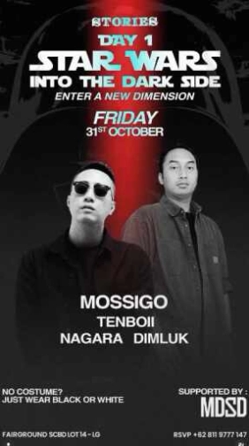 STORIES JAKARTA - STAR WARS - INTO THE DARK SIDE