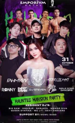 EMPORIUM TEASE CLUB JAKARTA - HAUNTED MANSION PARTY