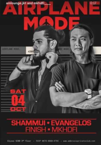 AM LOUNGE SCBD JAKARTA - AIRPLANE MODE