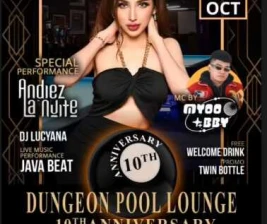 DUNGEON POOL LOUNGE KEMANG JAKARTA  ANNIVERSARY 10TH