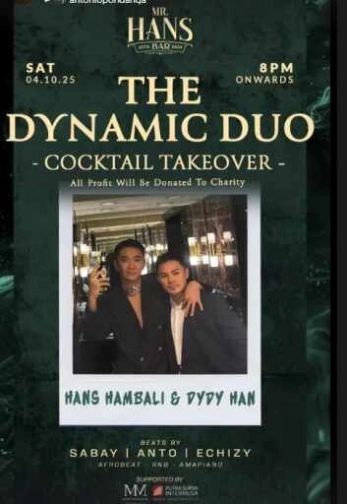 MR HANS BAR SENOPATI JAKARTA - THE DYNAMIC DUO