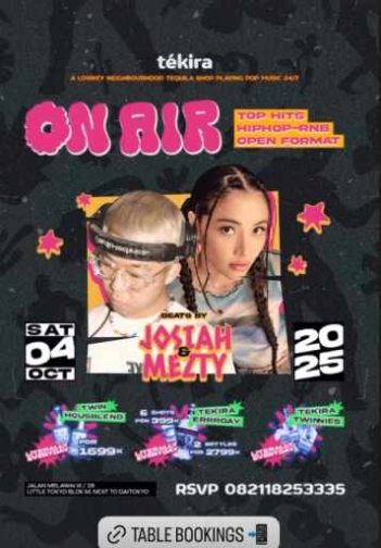 TEKIRA BLOK M JAKARTA - ON AIR