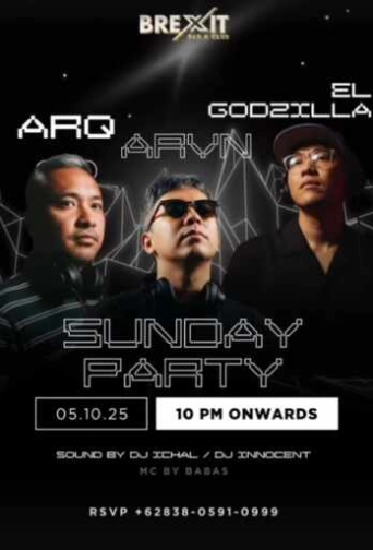 BREXIT KEMANG JAKARTA - SUNDAY PARTY