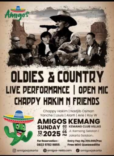 AMIGOS KEMANG JAKARTA - OLDIES & COUNTRY