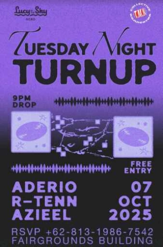 LUCY IN THE SKY SCBD JAKARTA - TURNUP