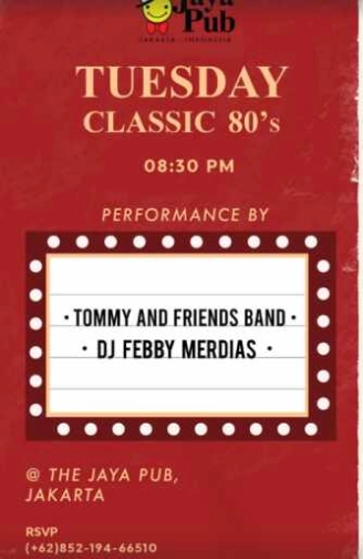JAYA PUB MENTENG JAKARTA - TUESDAY