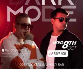 007 COCKTAIL  WHISKY BAR SENOPATI JAKARTA  DARK MODE 